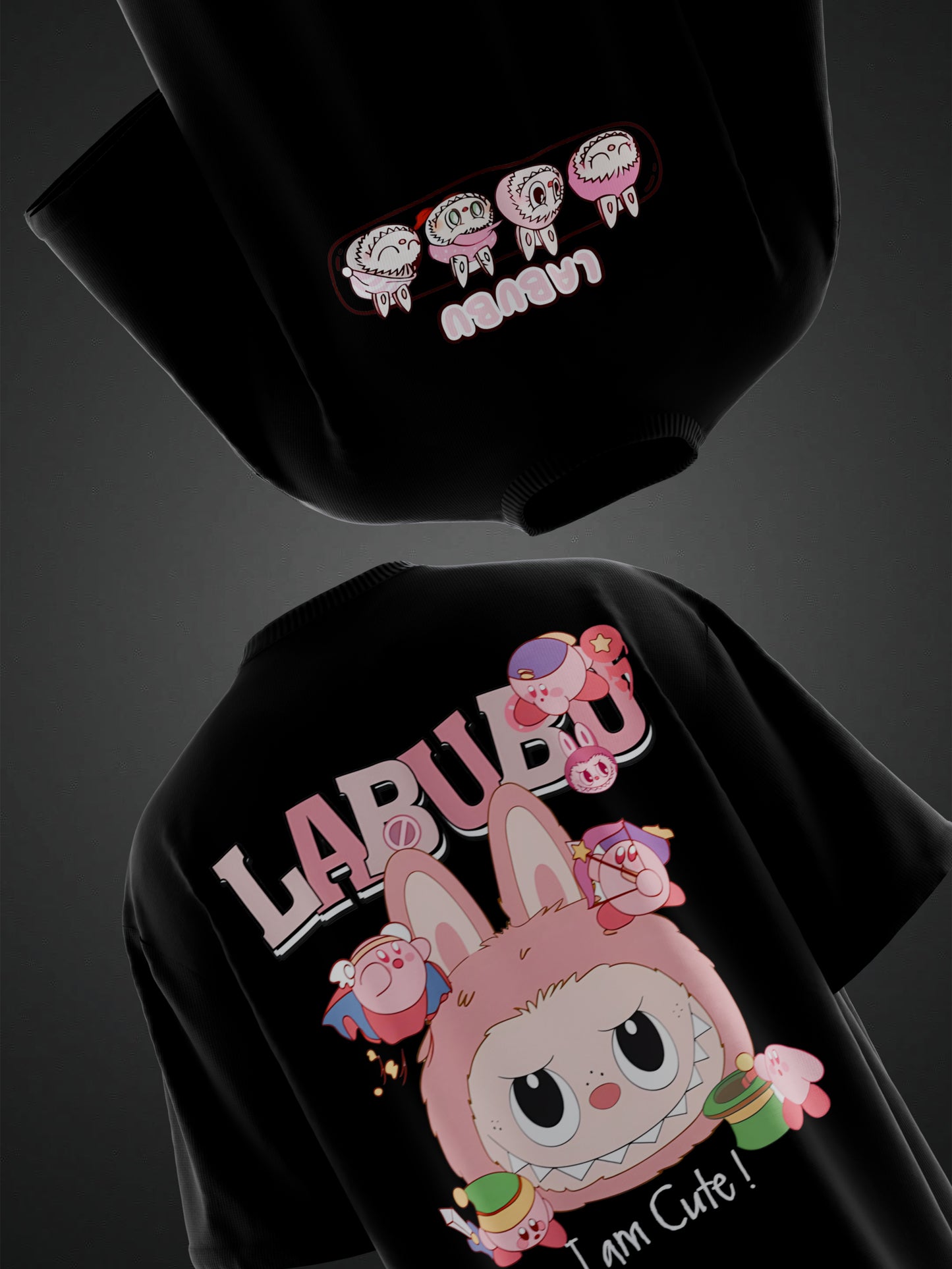 LABUBU VIRAL OVERSIZED TSHIRT