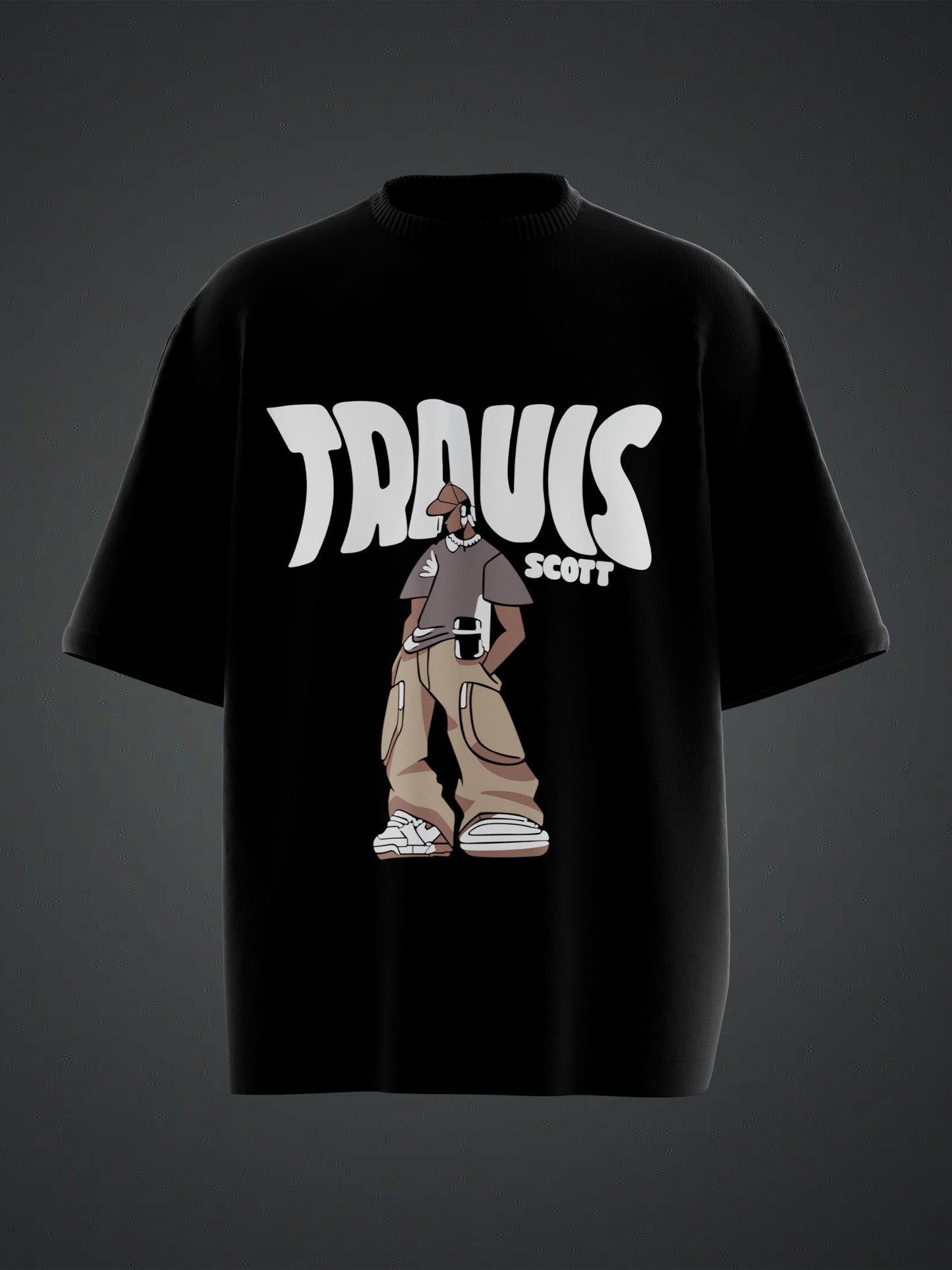 TRAVIS SCOTT OVERSIZED TSHIRT