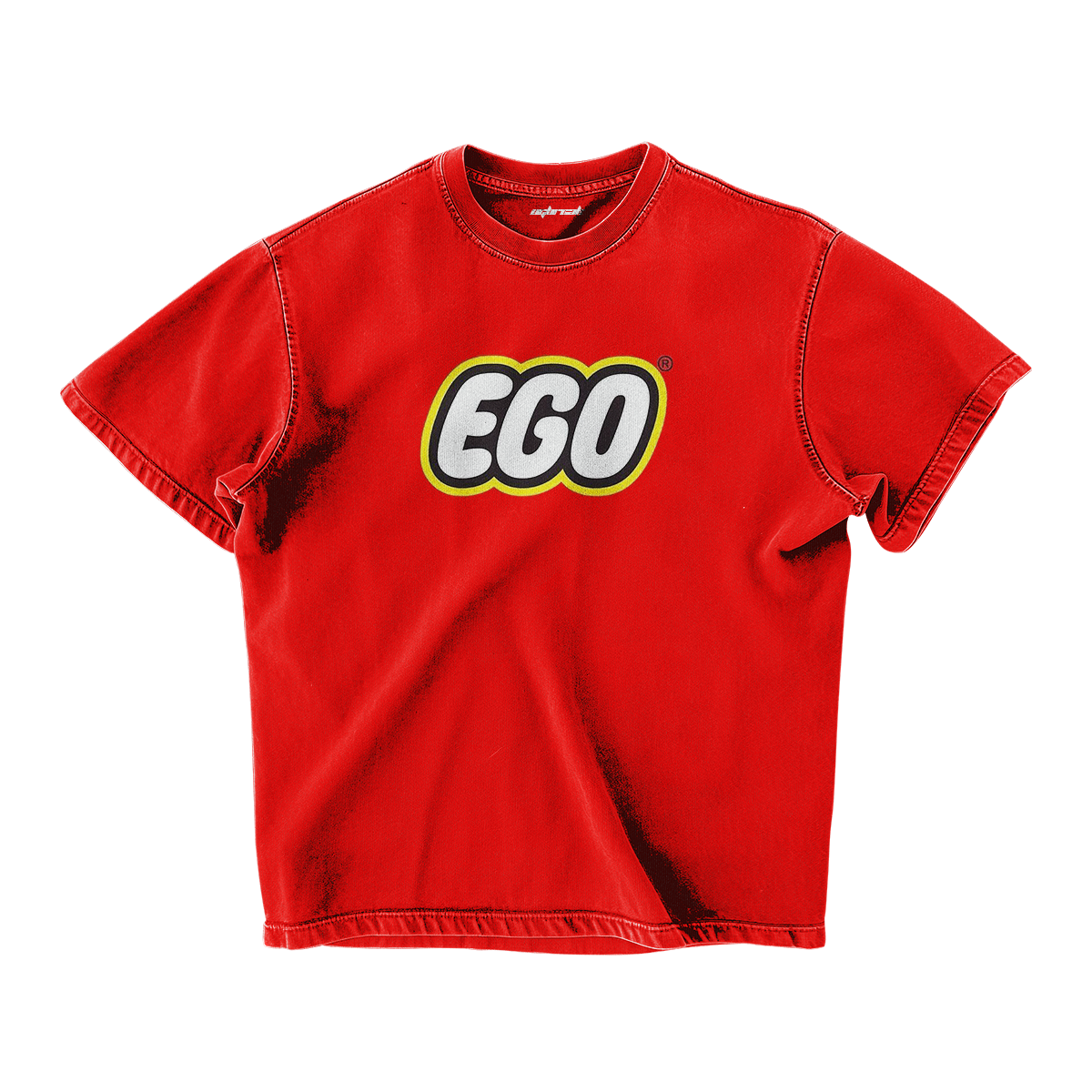 RED EGO OVERSIZED T-SHIRT