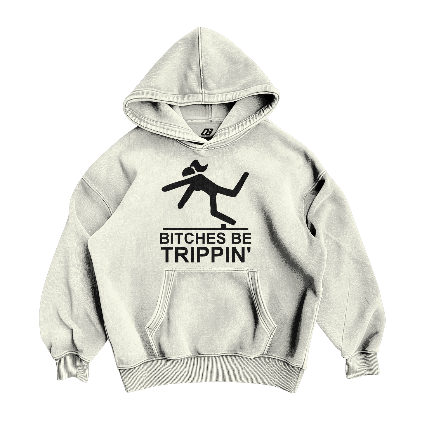 BE TRIPPIN OVERSIZED HOODIE