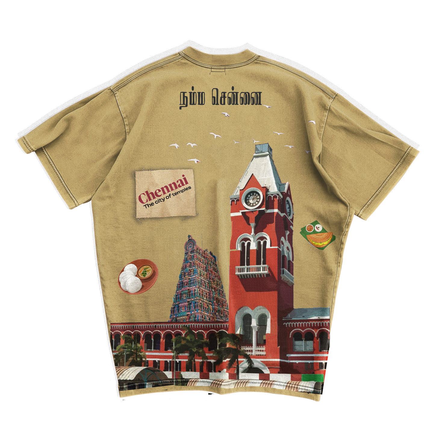 OG ब्रेक X Chennai OVERSIZED T-SHIRT