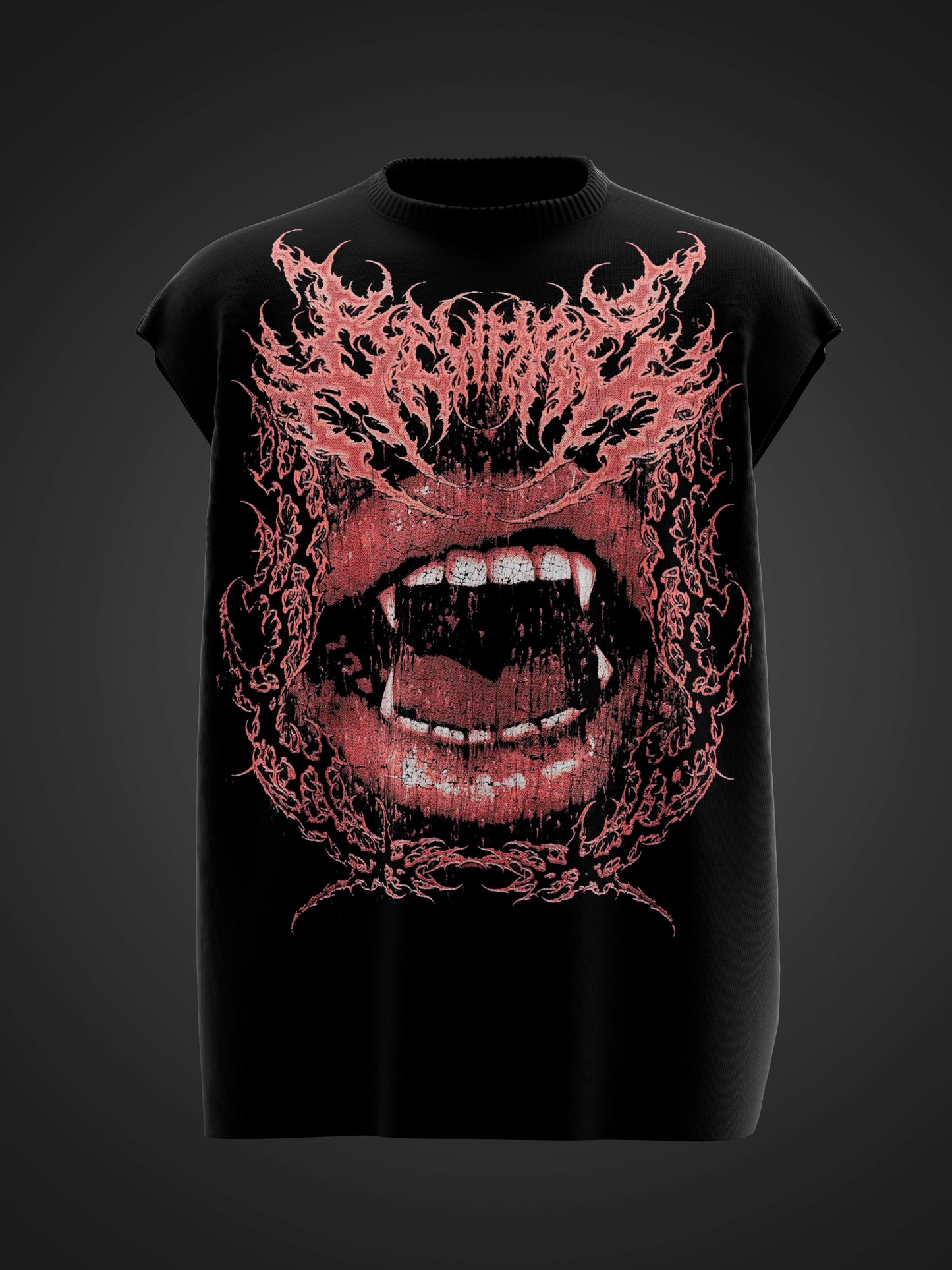 DEMONIC GRACE BAGGY VEST