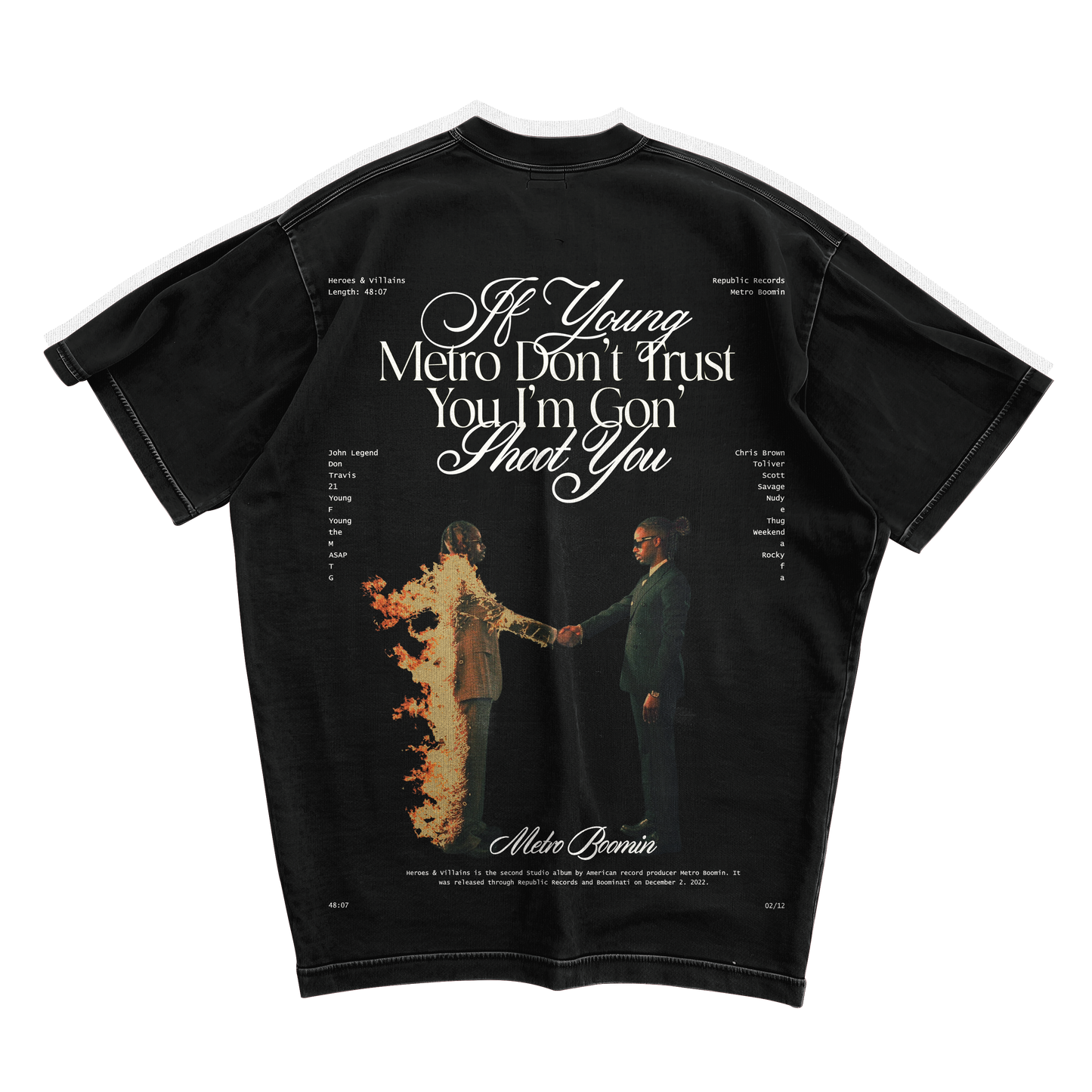 METRO BOOMIN' OVERSIZED TSHIRT