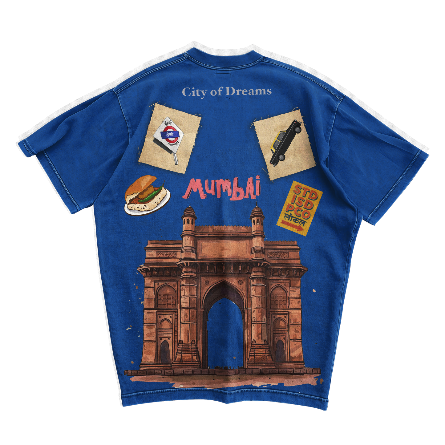 OG ब्रेक X Mumbai OVERSIZED T-SHIRT
