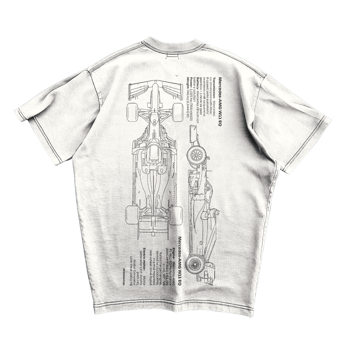 MERCEDES AMG OVERSIZED TSHIRT