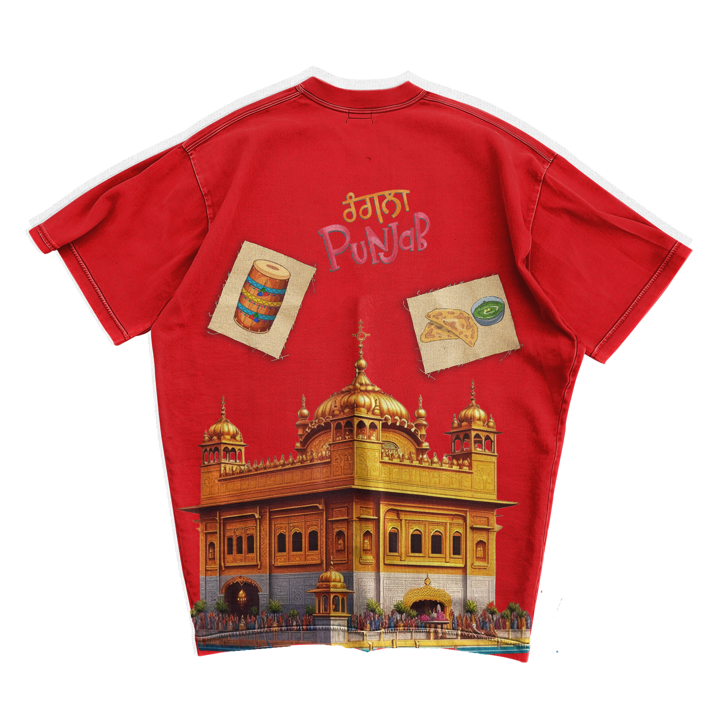 OG ब्रेक X Punjab OVERSIZED T-SHIRT