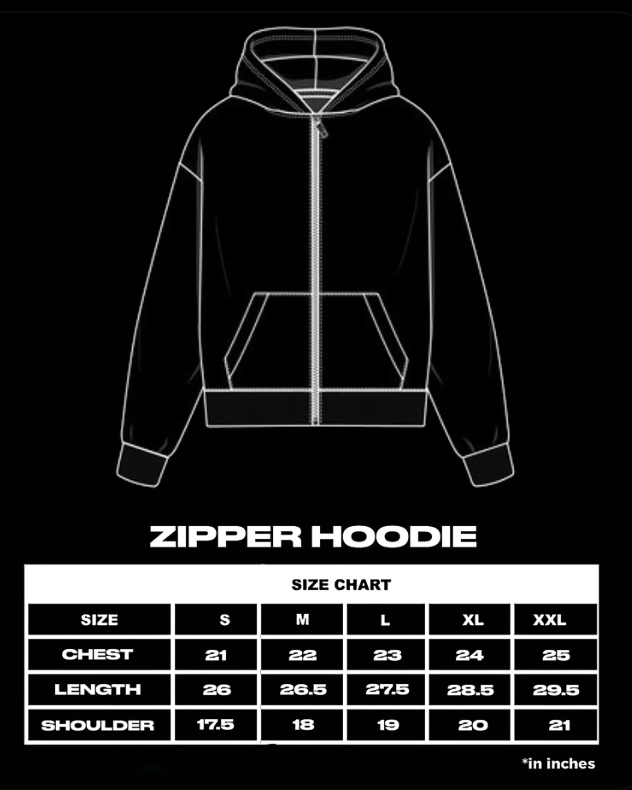 GIMME HEAD'? ZIPPER HOODIE