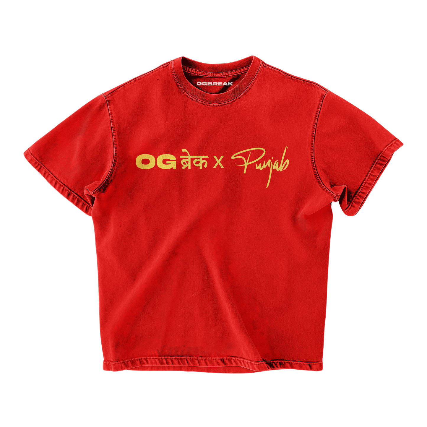 OG ब्रेक X Punjab OVERSIZED T-SHIRT