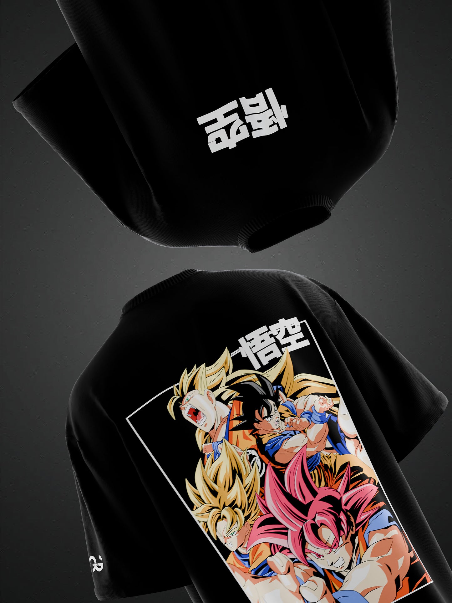 DRAGONBALLZ GOKU OVERSIZED TSHIRT
