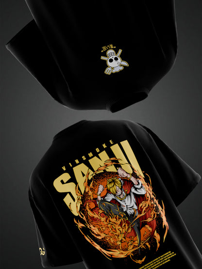 SANJI ONE PIECE OVERSIZED TSHIRT