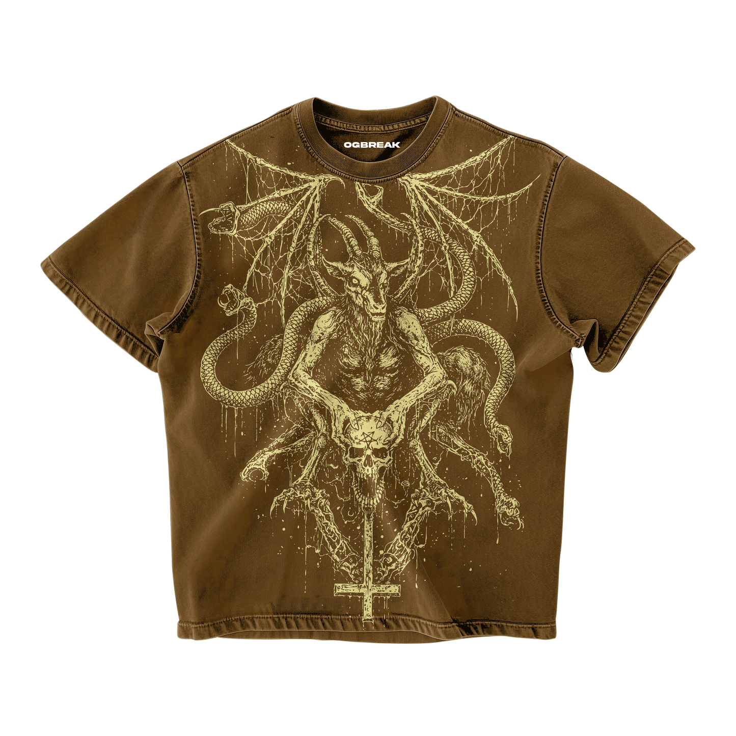 SACRED SKULL OVERSIZED TSHIRT