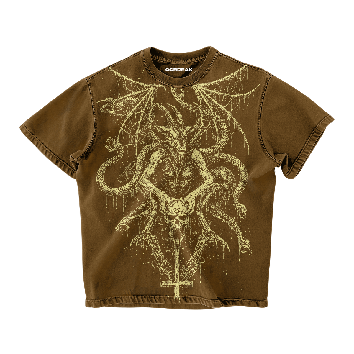 SACRED SKULL OVERSIZED TSHIRT