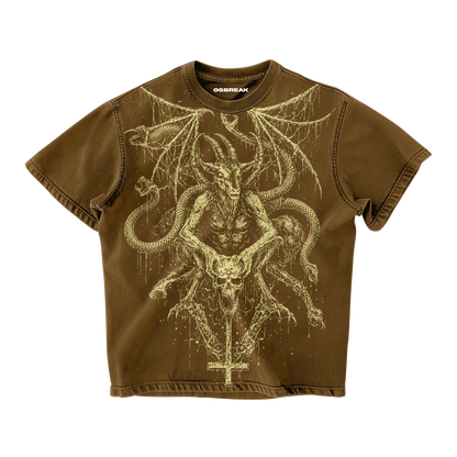 SACRED SKULL OVERSIZED TSHIRT