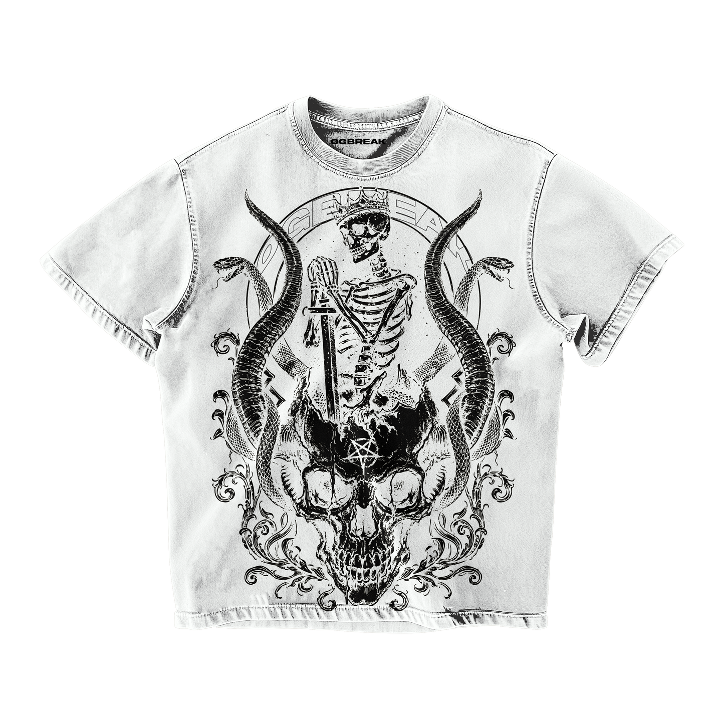 SKELETON KING OVERSIZED TSHIRT