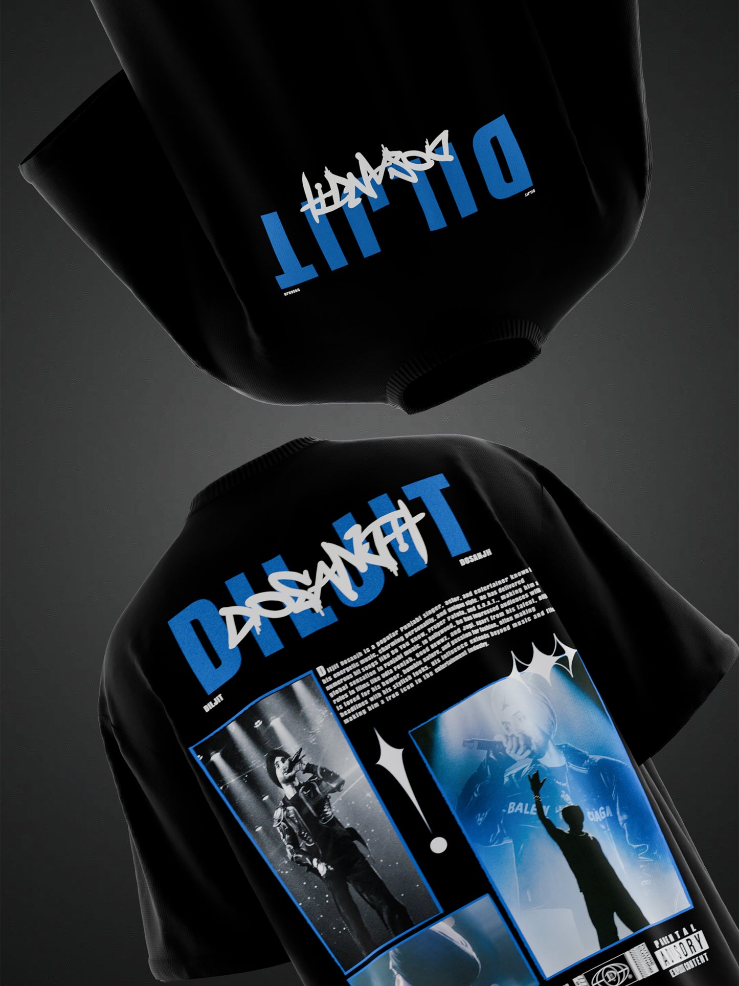 DILJIT DOSANJH OVERSIZED TSHIRT