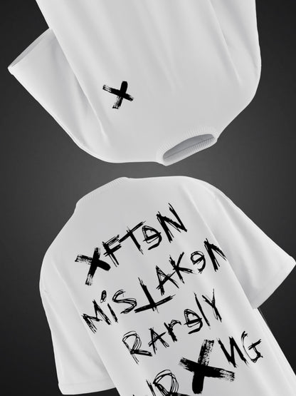 NOT A MISTAKE OVERSIZED TSHIRT