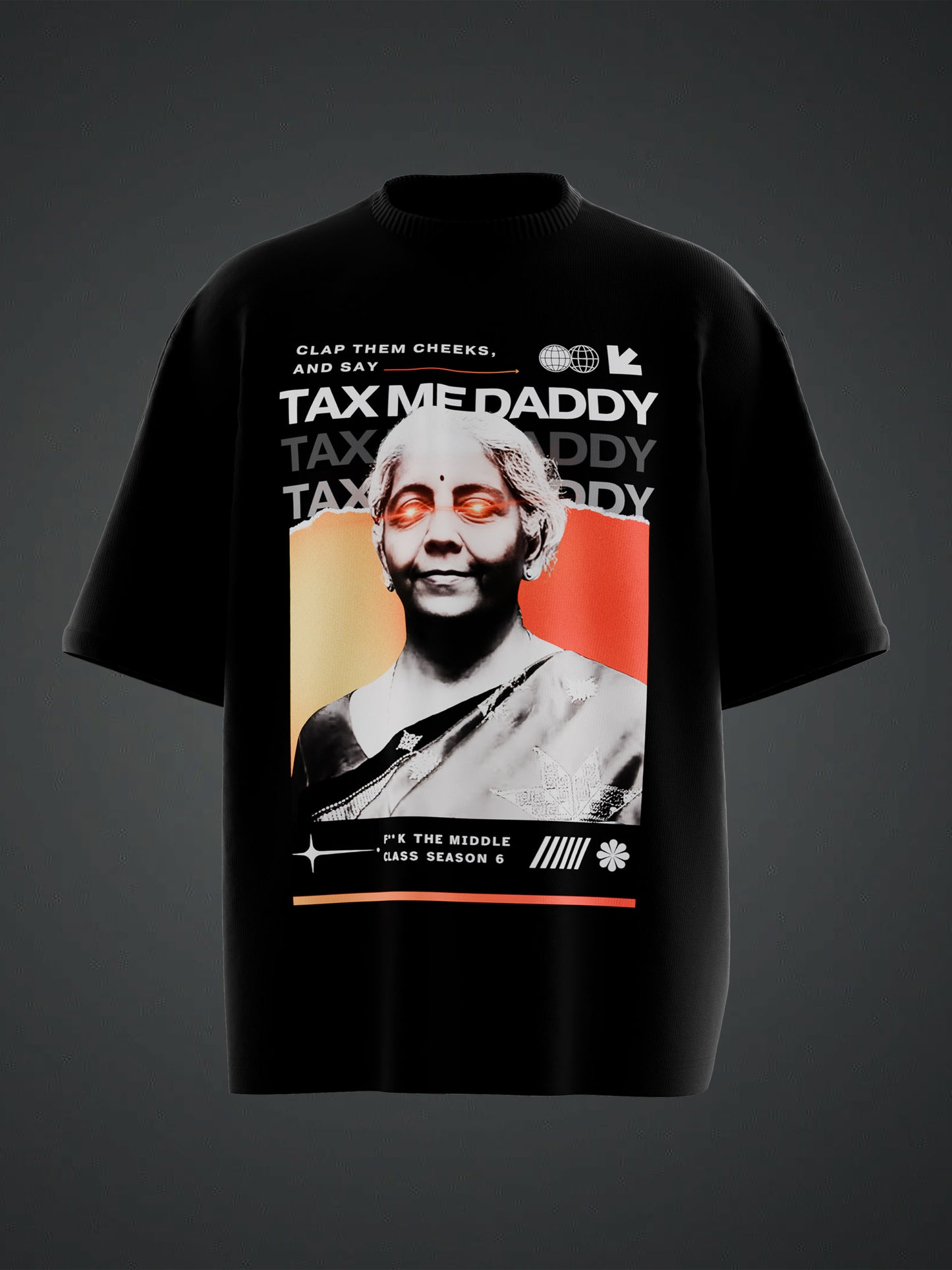 TAX ME DADDY VIRAL OVERSIZED T-SHIRT