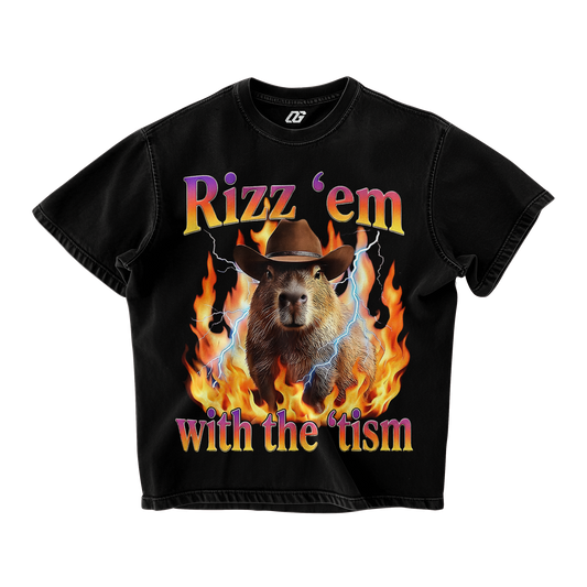 RIZZ 'EM OVERSIZED T-SHIRT