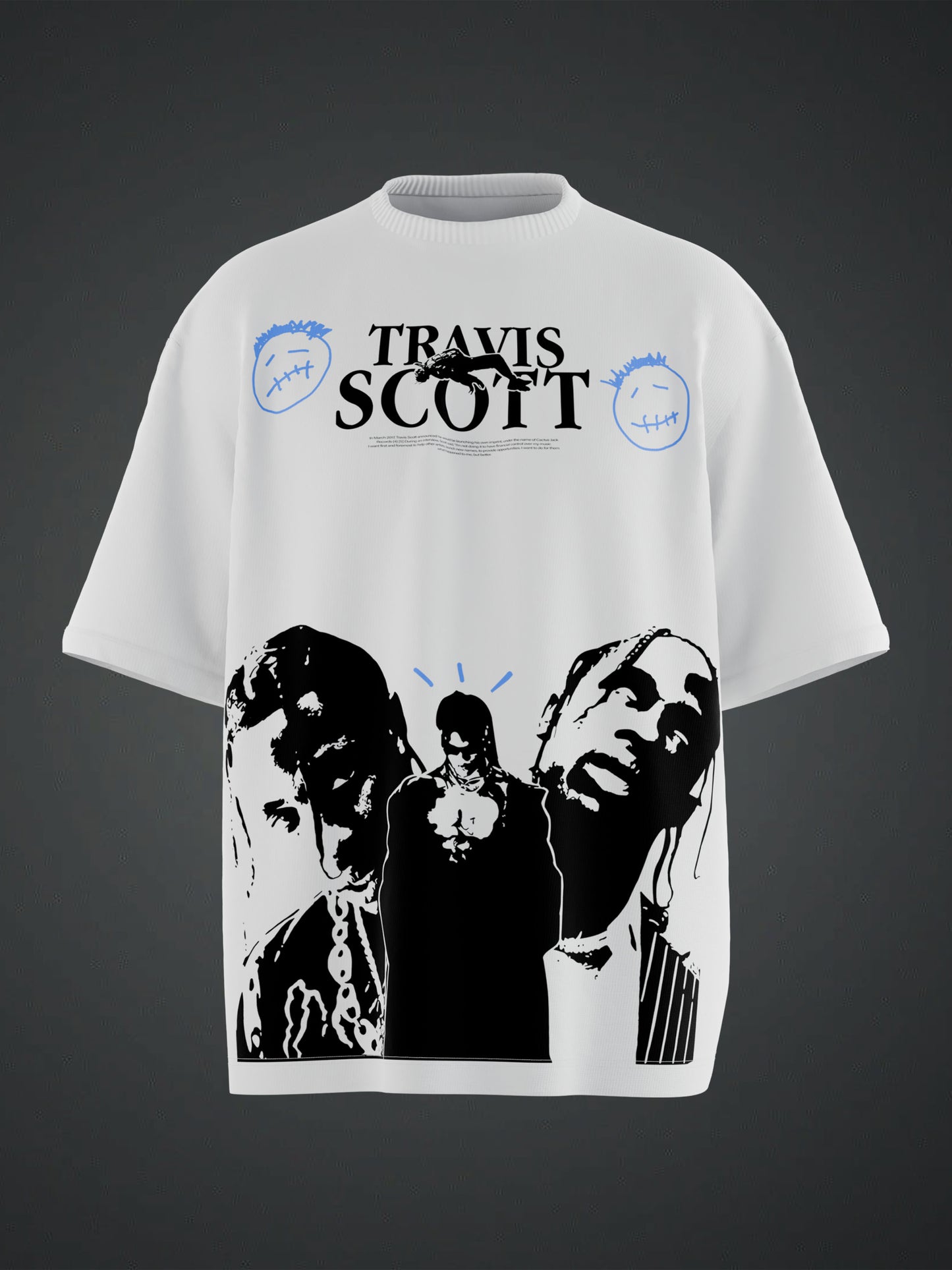 CJ TRAVIS SCOTT OVERSIZED TSHIRT