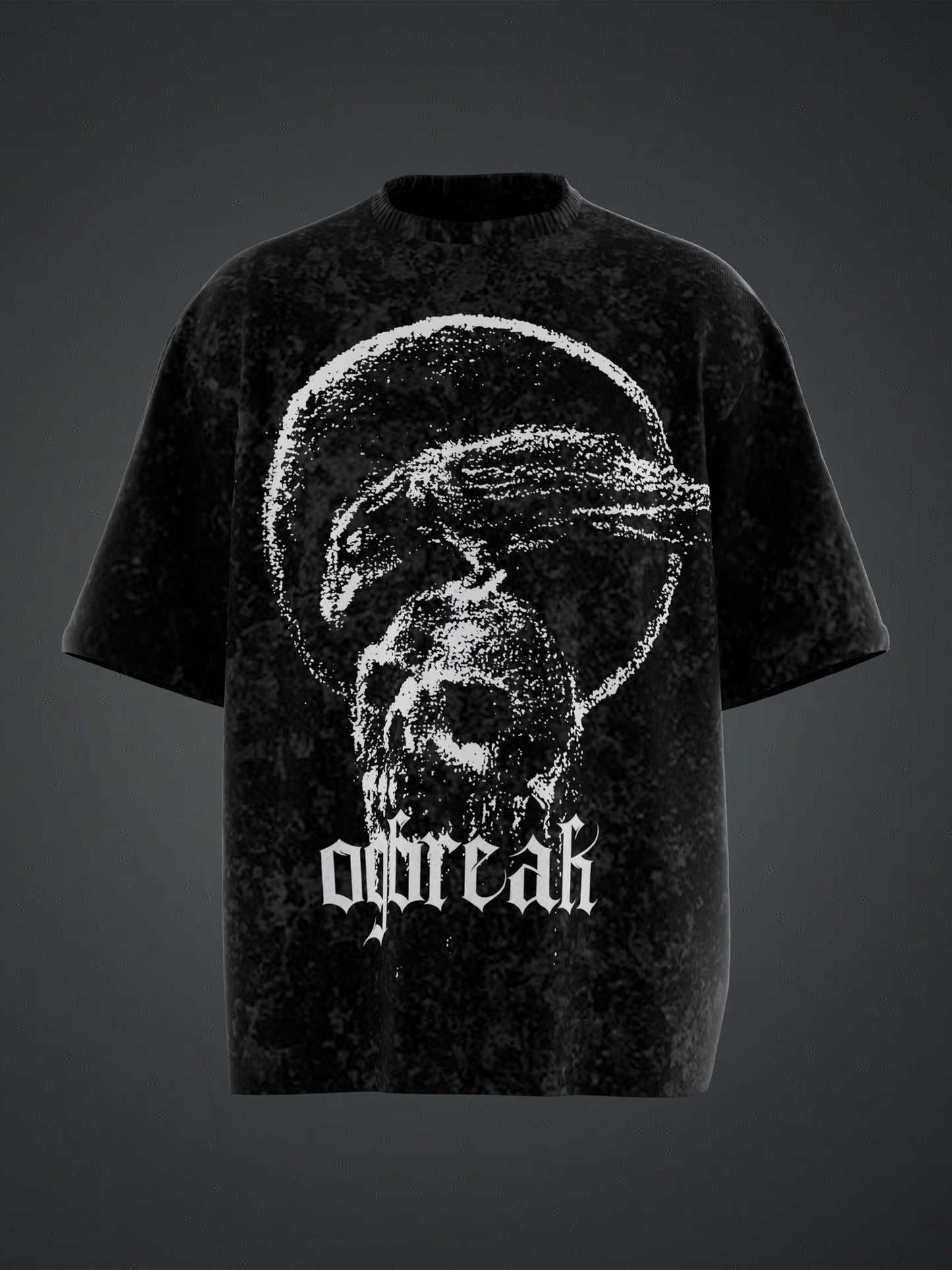 SERPENTGRAVE ACID WASH OVERSIZED T-SHIRT