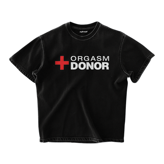 ORGASM DONOR OVERSIZED TSHIRT