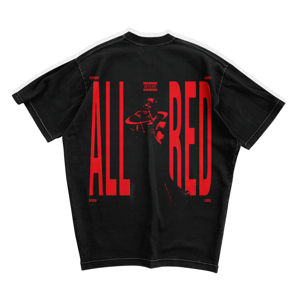 ALL RED OVERSIZED TSHIRT