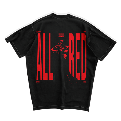 ALL RED OVERSIZED TSHIRT