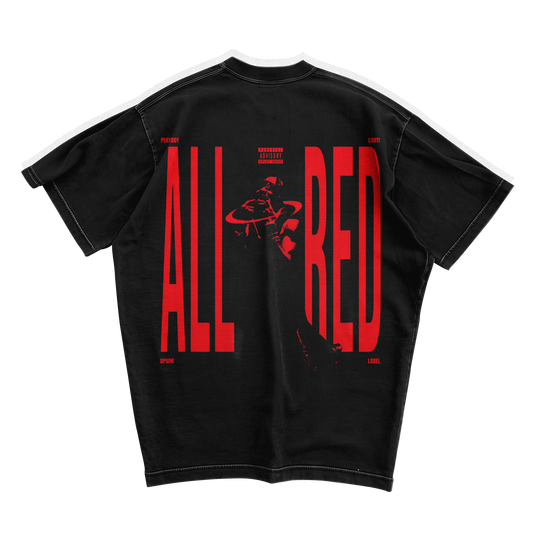 ALL RED OVERSIZED TSHIRT