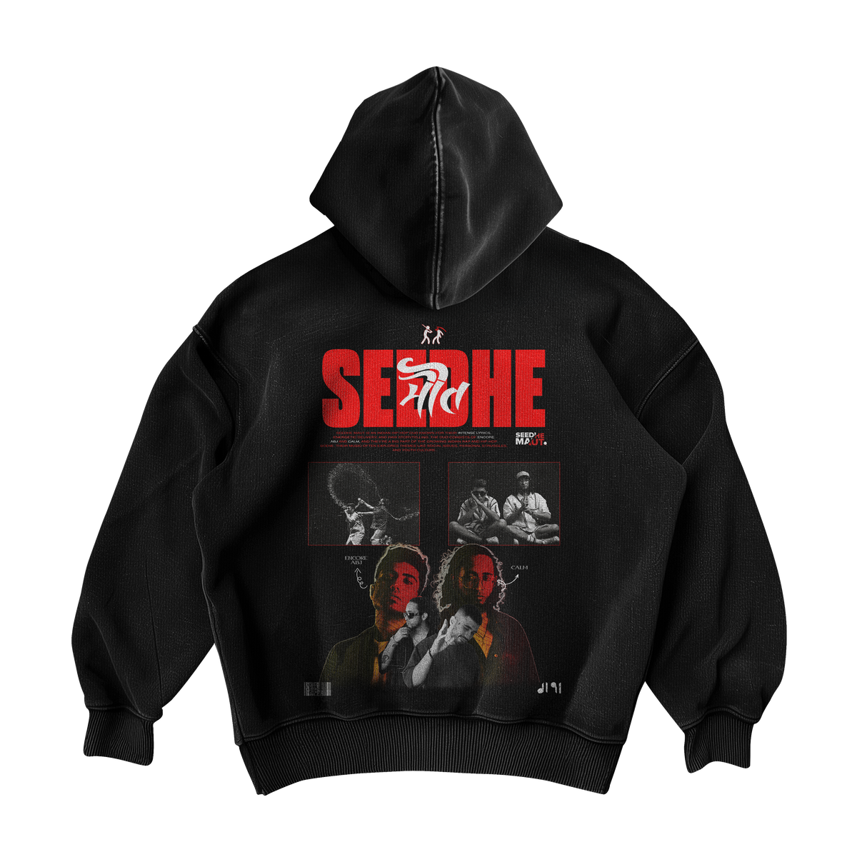 SEEDHE MAUT OVERSIZED HOODIE OVERSIZED HOODIE