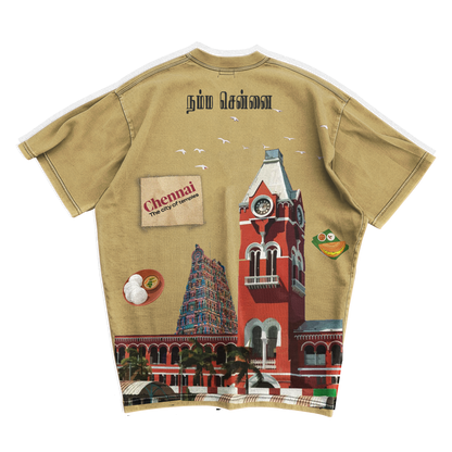 OG ब्रेक X Chennai OVERSIZED T-SHIRT