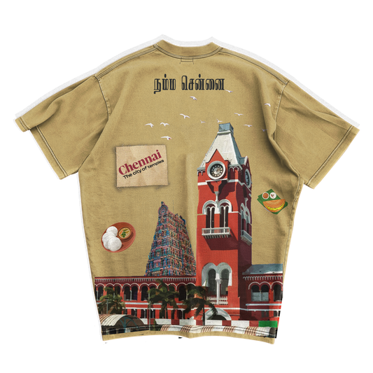 OG ब्रेक X Chennai OVERSIZED T-SHIRT