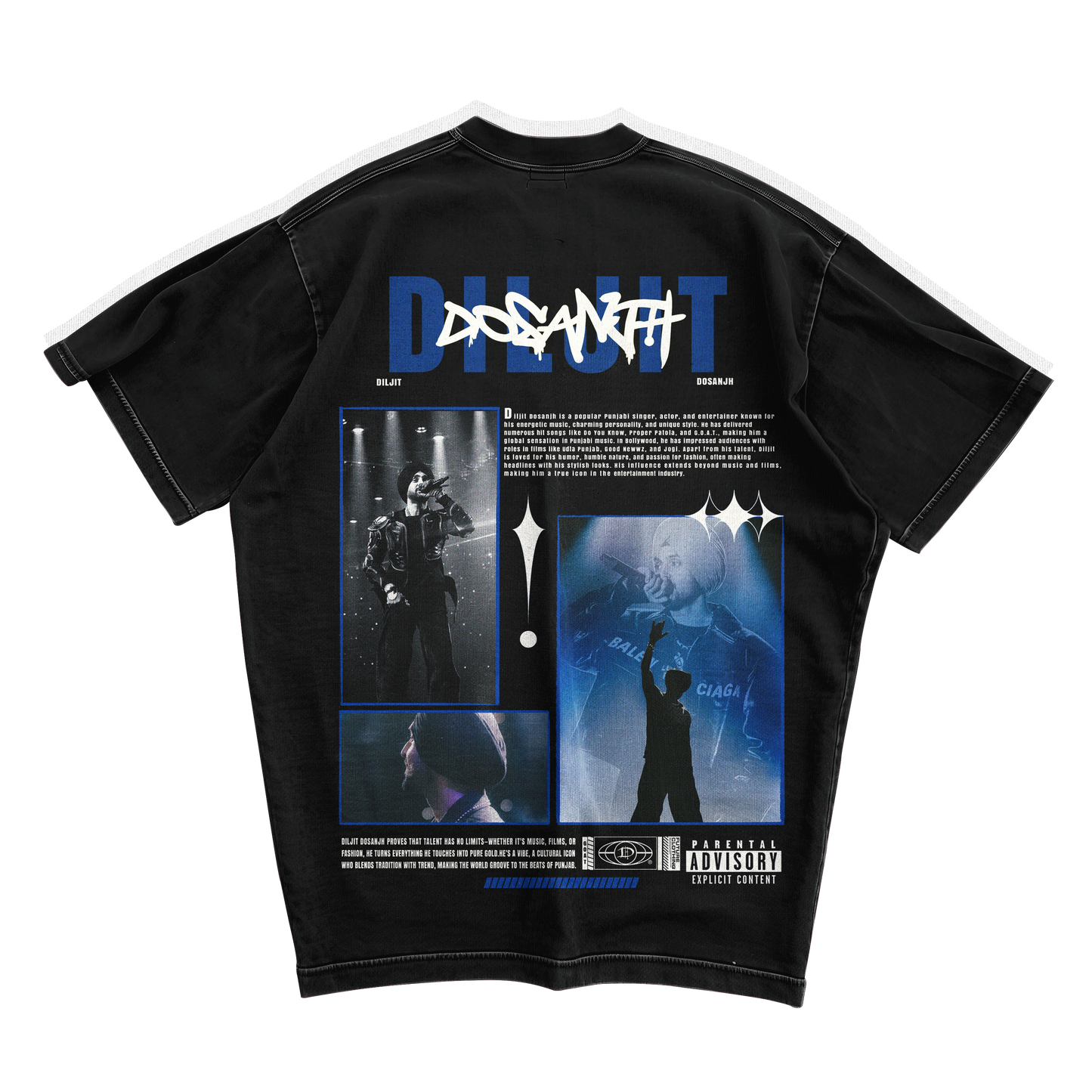 DILJIT DOSANJH OVERSIZED TSHIRT