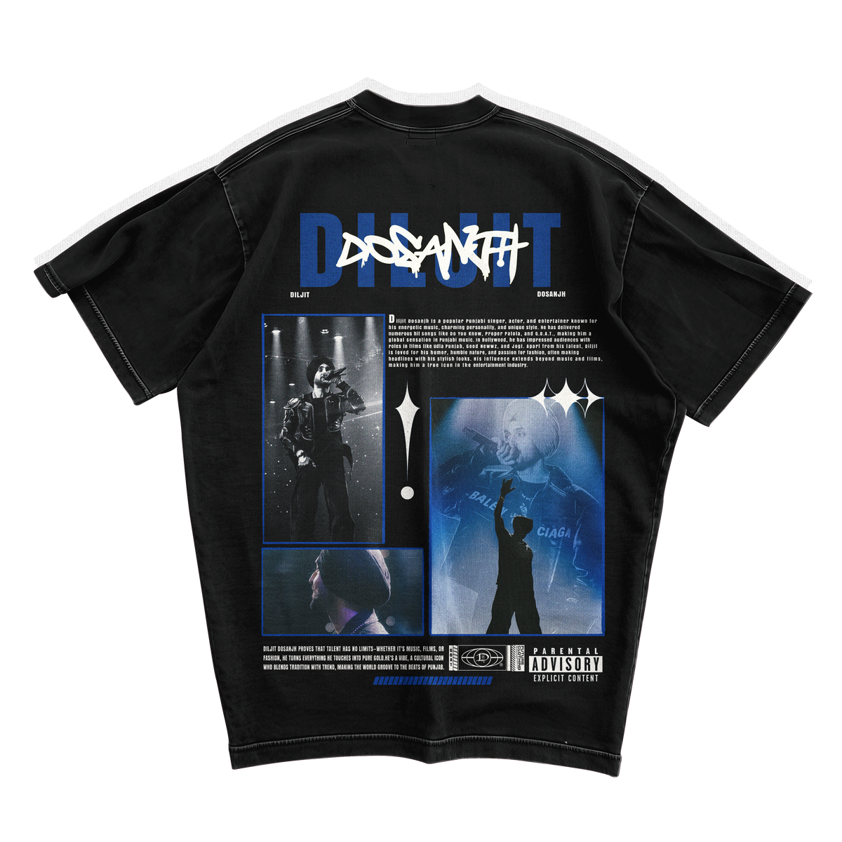 DILJIT DOSANJH OVERSIZED TSHIRT