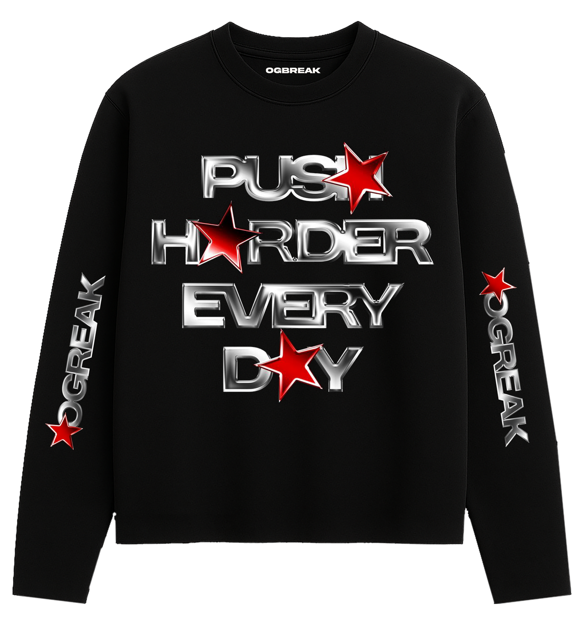 PUSH HARDER FULL SLEEVES T-SHIRT