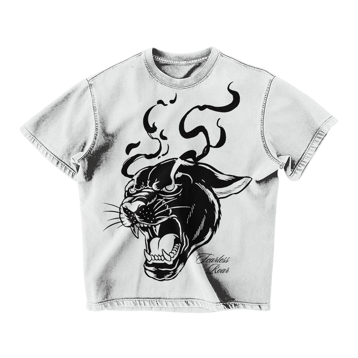 FEARLESS ROAR OVERSIZED TSHIRT