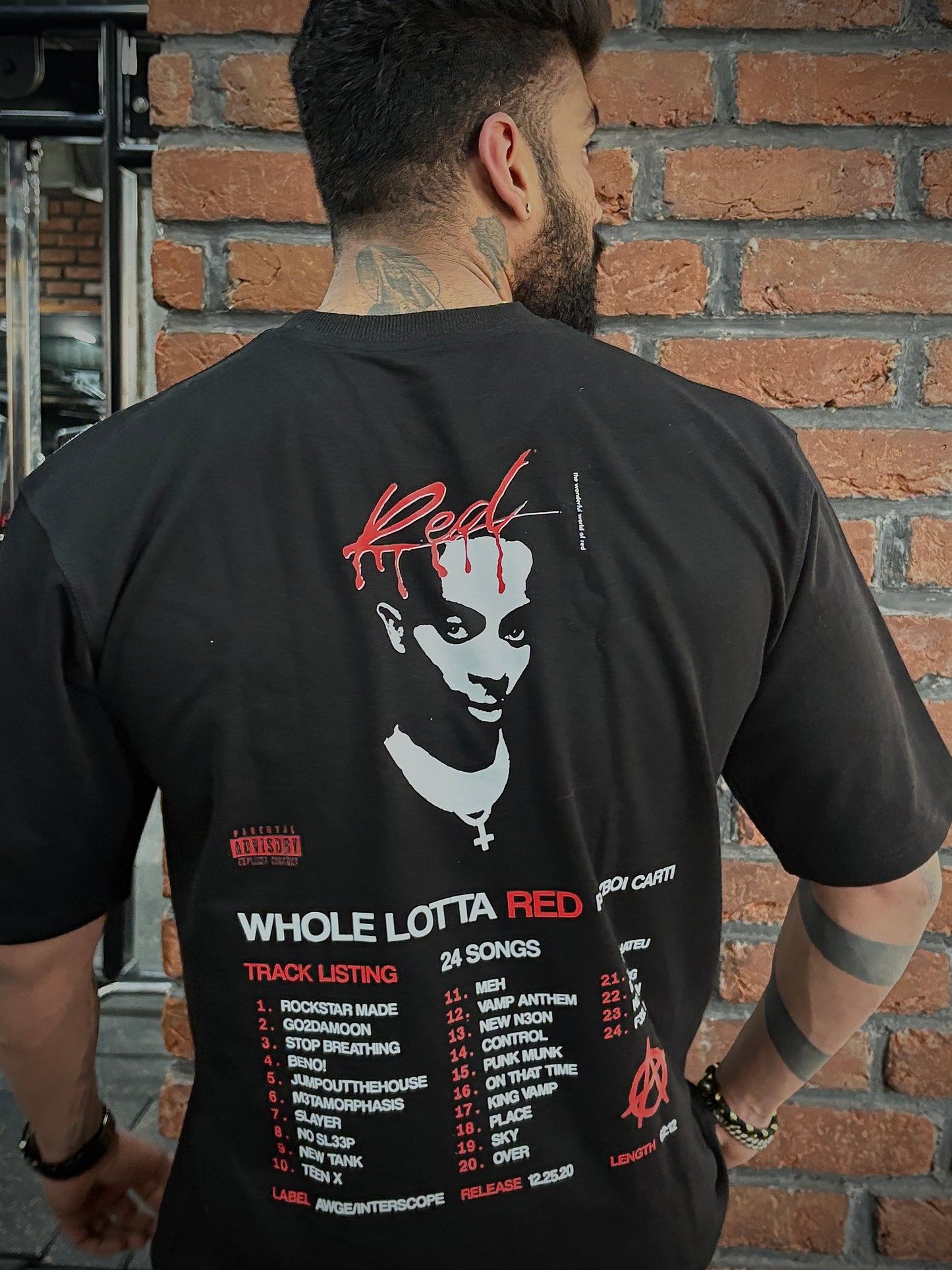 PLAYBOI CARTI OVERSIZED TSHIRT
