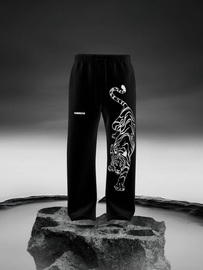 TIGER STRAIGHT FIT SWEATPANTS