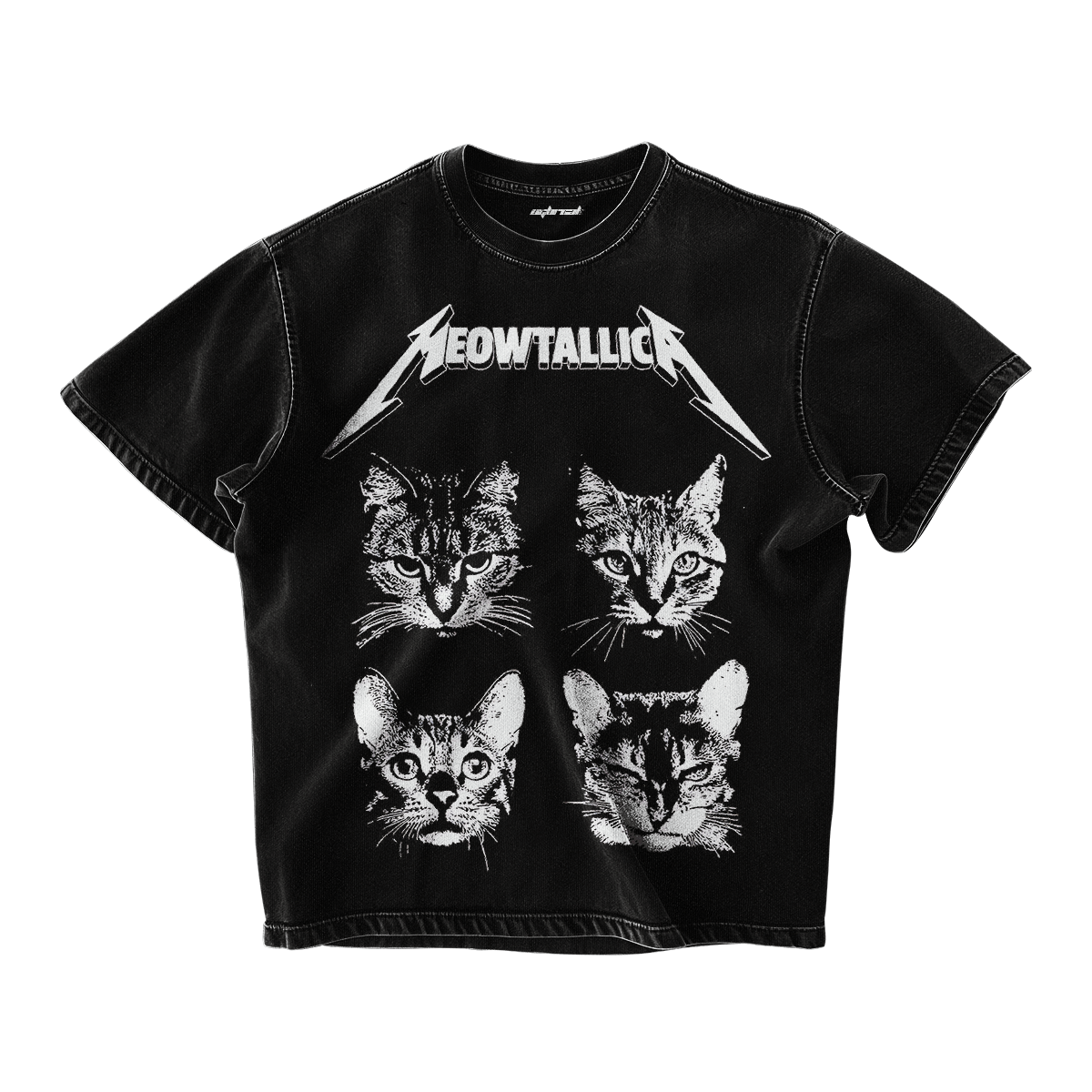 MEOWTALLICA OVERSIZED TSHIRT