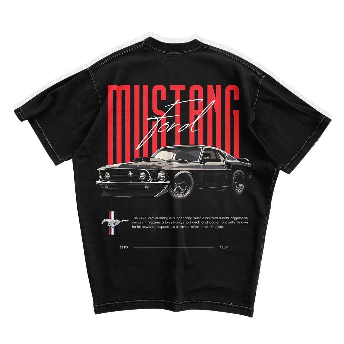 MUSTANG 1969 OVERSIZED TSHIRT