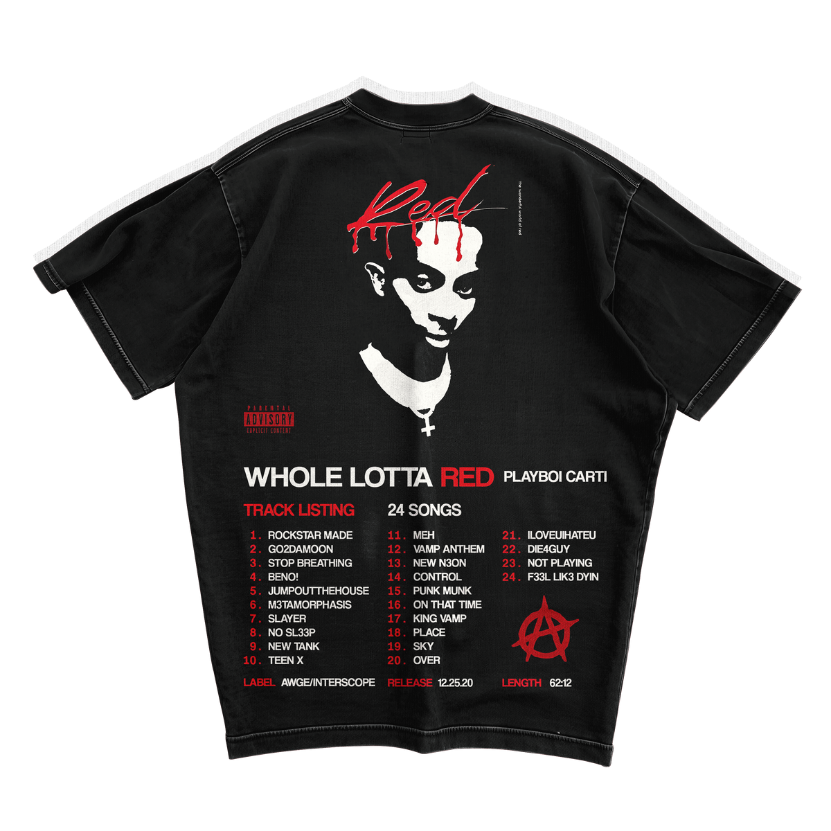 PLAYBOI CARTI OVERSIZED TSHIRT