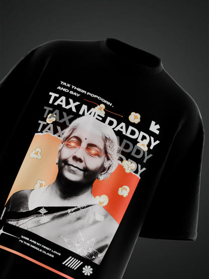 POPCORN TAX OVERSIZED TSHIRT