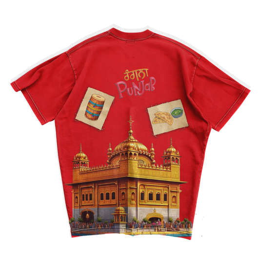 OG ब्रेक X Punjab OVERSIZED T-SHIRT