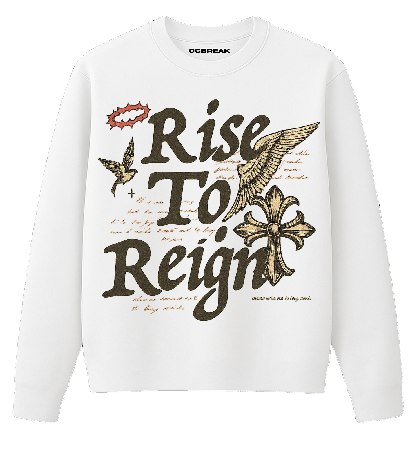 RISE THE REIGN FULL SLEEVES T-SHIRT