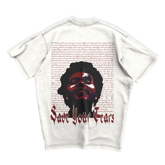 SAVE YOUR TEARS OVERSIZED TSHIRT