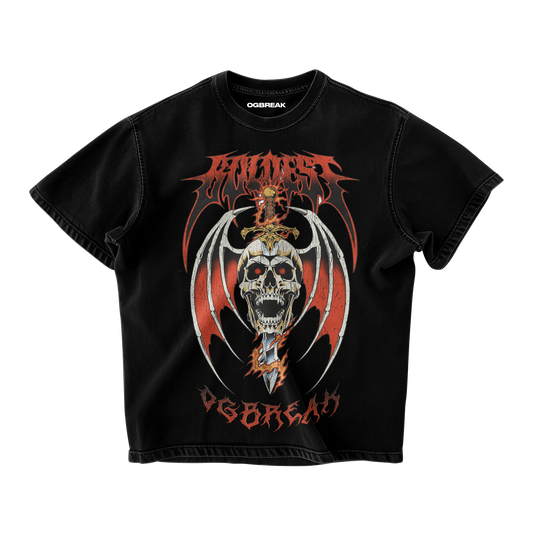 SKULL SWORD OVERSIZED TSHIRT