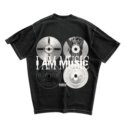 I AM MUSIC OVERSIZED TSHIRT