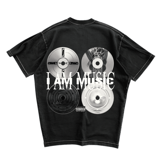 I AM MUSIC OVERSIZED TSHIRT