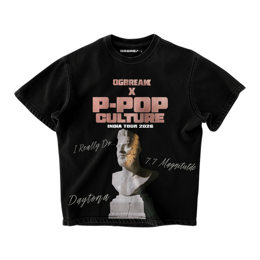 KARAN AUJLA TOUR '26 OVERSIZED TSHIRT