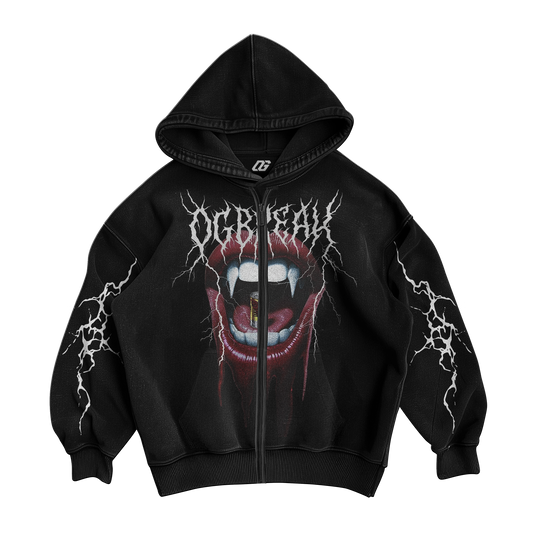 LETROVAMP ZIPPER HOODIE