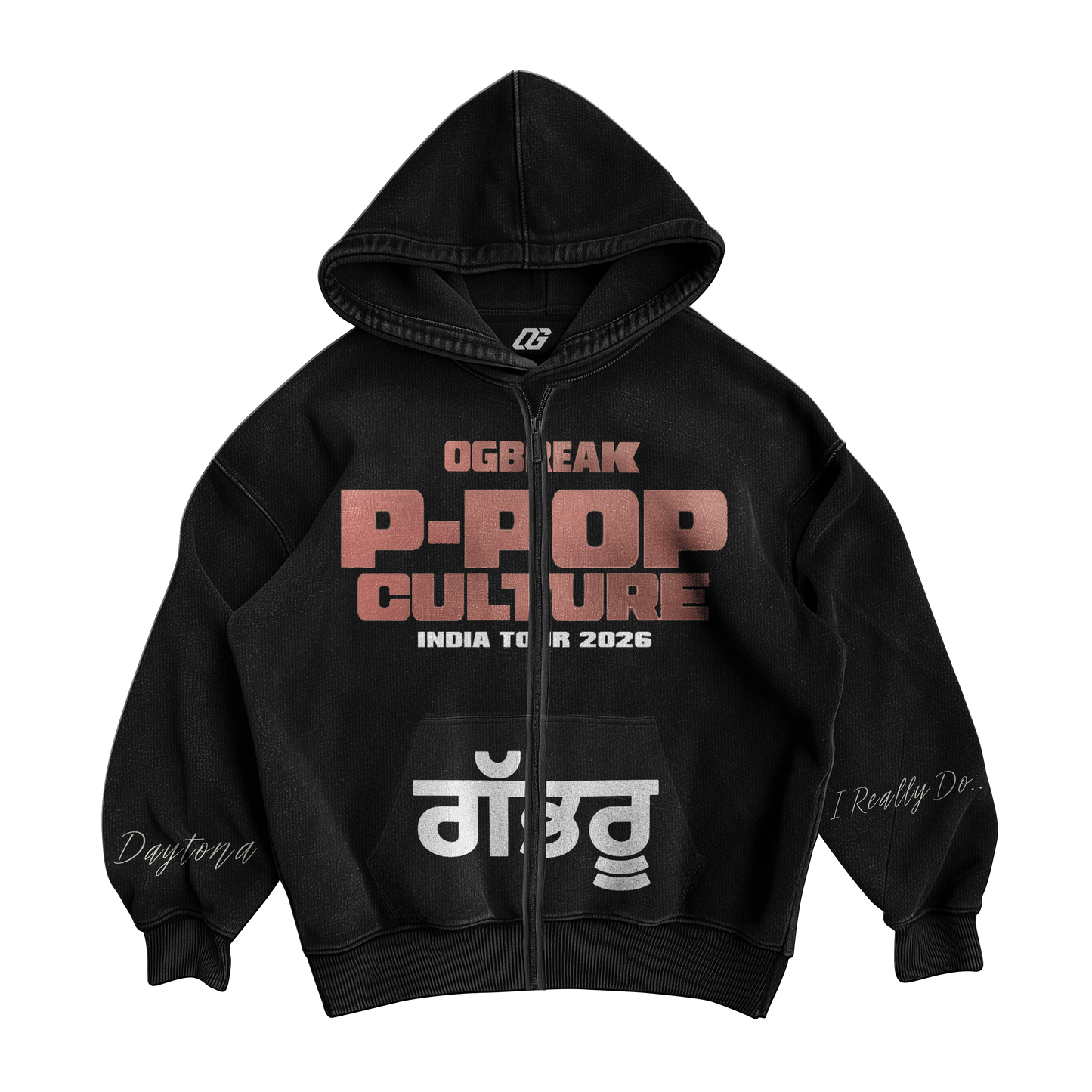 KARAN AUJLA TOUR'26 ZIPPER HOODIE